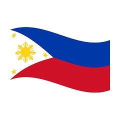 Image showing flag of philippines