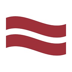 Image showing flag of latvia