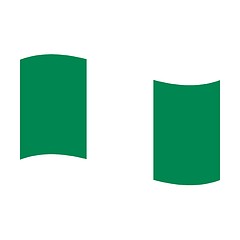 Image showing flag of nigeria