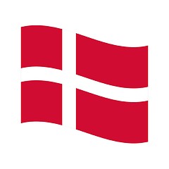 Image showing flag of denmark