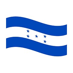 Image showing flag of honduras