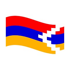 Image showing flag of nagorno karabakh