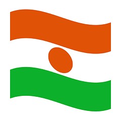Image showing flag of niger