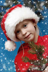 Image showing Christmas portraits