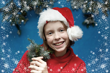 Image showing Christmas portraits