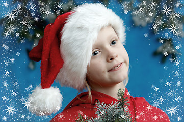 Image showing Christmas portraits