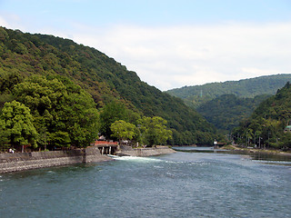 Image showing Uji river overview