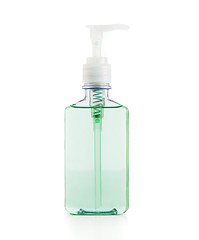 Image showing Soap / lotion / shampoo against white