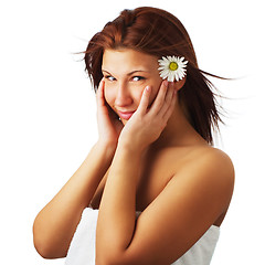 Image showing Beautiful Spa Woman