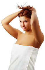 Image showing Beautiful Spa Woman