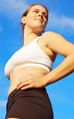 Image showing Beautiful Woman Runner