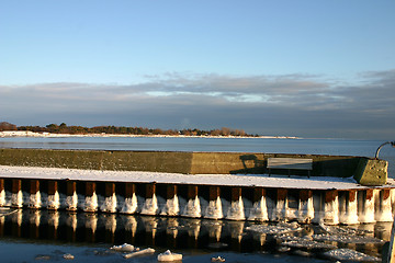 Image showing harbour in sweden