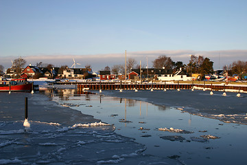 Image showing harbour in sweden