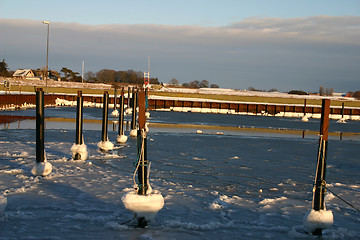 Image showing harbour in sweden