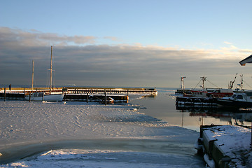 Image showing harbour in sweden