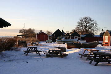 Image showing harbour in sweden