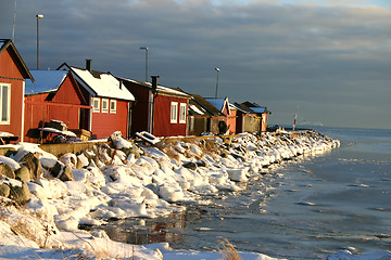 Image showing harbour in sweden