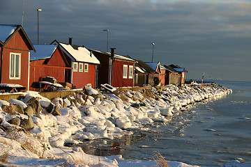 Image showing harbour in sweden