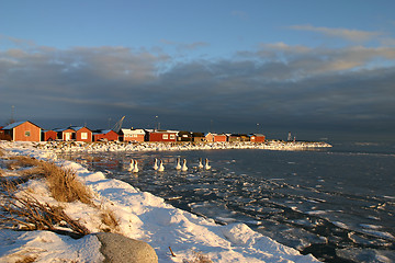 Image showing harbour in sweden