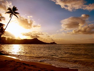 Image showing Diamond head,Hawaii