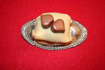 Image showing Valentin-cake