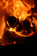 Image showing fire