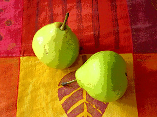 Image showing Still Life Pears