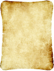 Image showing old parchment paper