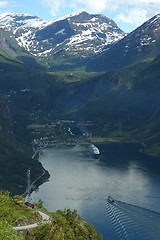 Image showing Geiranger