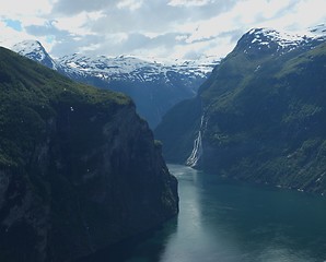 Image showing Geiranger fjord