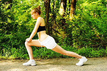 Image showing Woman Trail Runner