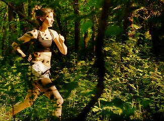 Image showing Woman Trail Runner