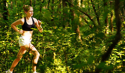 Image showing Woman Trail Runner