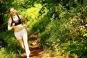 Image showing Woman Trail Runner