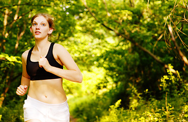 Image showing Woman Trail Runner