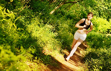 Image showing Woman Trail Runner