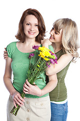 Image showing Mother and daughter celebrating mother's day