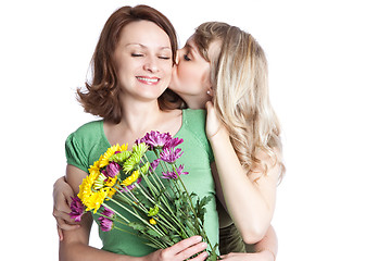 Image showing Mother and daughter celebrating mother's day