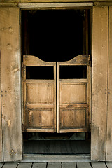 Image showing Saloon doors