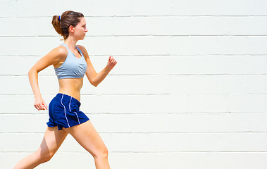 Image showing Urban Mature Woman Exercising