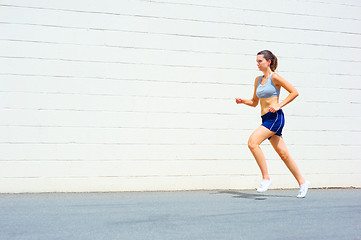 Image showing Urban Mature Woman Exercising