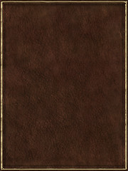 Image showing Leather book cover