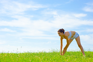 Image showing Mature Woman Athlete