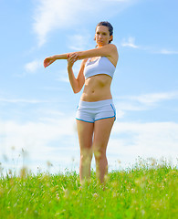 Image showing Mature Woman Athlete