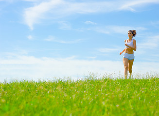 Image showing Mature Woman Athlete