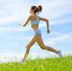 Image showing Mature Woman Athlete