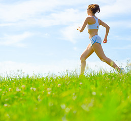 Image showing Mature Woman Athlete