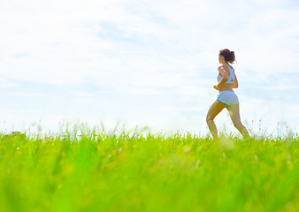 Image showing Mature Woman Athlete