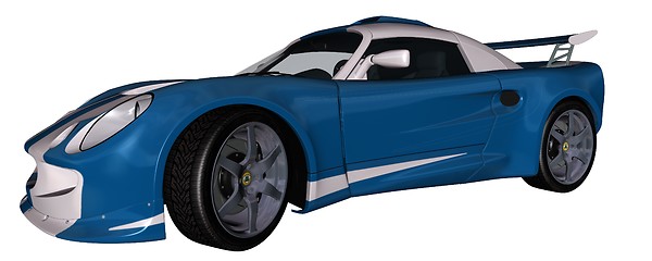 Image showing Sport car