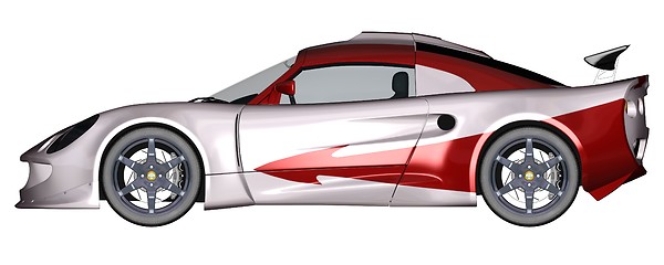 Image showing Sport car